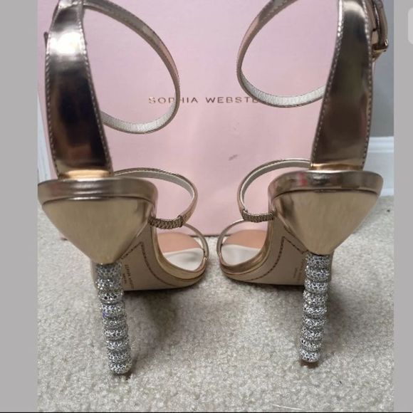 Sophia Webster Rosalind Crystal Sandals - Picture 9 of 12